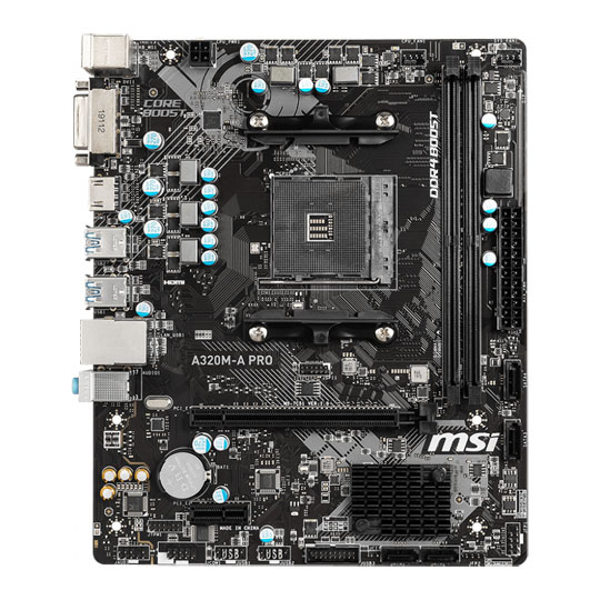 PCパーツ ryzen3 1300X &amp; MSI A320M GAMING PRO ryzen3 1300X & MSI A320M GAMING PRO