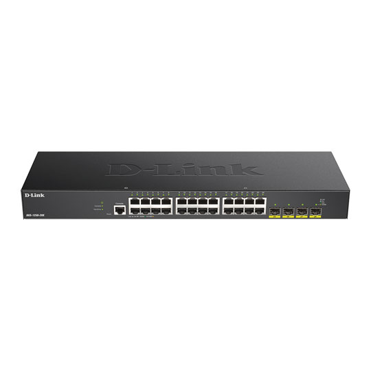 D-Link DGS-1250-28X 28-Port 10 Gigabit Smart Managed Switch