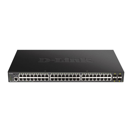 D-Link DGS-1250-52XMP 52-Port 10 Gigabit Smart Managed Switch