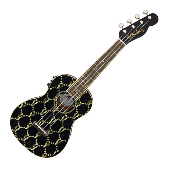 Fender - Billie Eilish Ukulele - Concert, Black : image 1