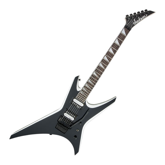 Jackson - JS Series Warrior JS32 - Black with White Bevels