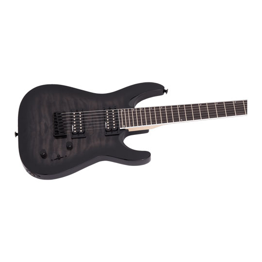 Jackson - JS Series Dinky Arch Top JS22Q-7 DKA HT - Transparent Black Burst