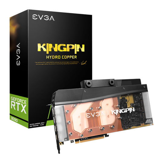 EVGA GEFORCE RTX 3090 KINGPIN 日本未販売 希少 EVGA NVIDIA GeForce RTX 3090 24GB KINGPIN HYDRO COPPER Ampere