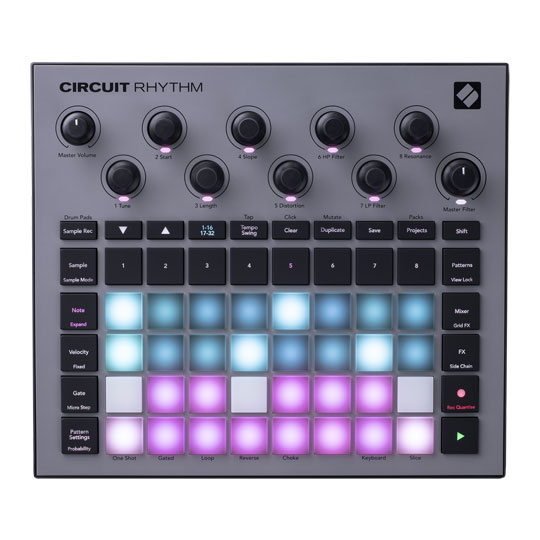 Novation - Circuit Rhythm - Groovebox with Sampling