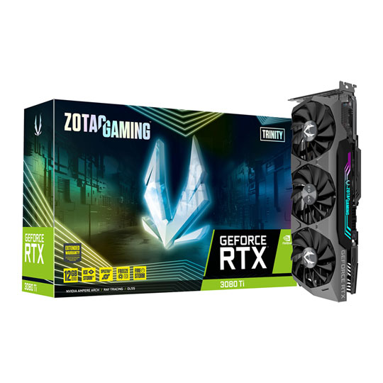 ZOTAC NVIDIA GeForce RTX 3080 Ti 12GB Trinity Ampere Graphics Card : image 1
