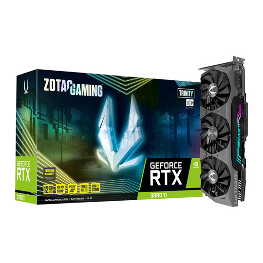 ZOTAC NVIDIA GeForce RTX 3080 Ti 12GB Trinity OC Ampere Graphics Card : image 1