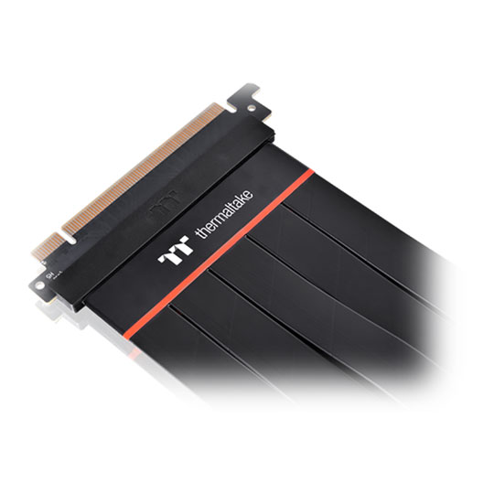 ThermalTake 30cm PCI Express Extender with 90° Adapter for PCI-E 4.0 16X - Black : image 3