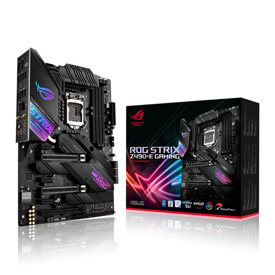 ASUS Intel Z490 ROG STRIX Z490-E GAMING Open Box ATX Motherboard