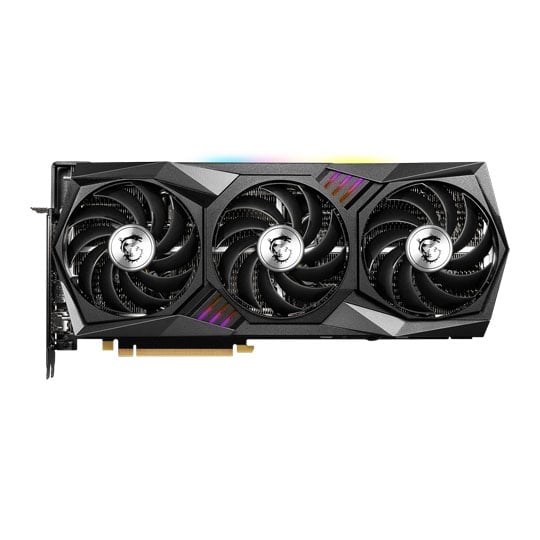 MSI NVIDIA GeForce RTX 3070 Ti 8GB GAMING X TRIO Ampere Graphics Card : image 2