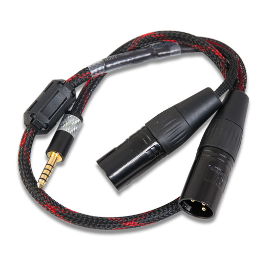 Scan Pro Audio - 4.4mm Pentaconn to 2x XLR Male - 50cm