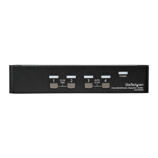 StarTech.com 4 Port DisplayPort 4K KVM Switch