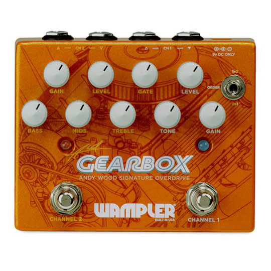 Wampler - Gearbox, Andy Wood Signature Overdrive Pedal
