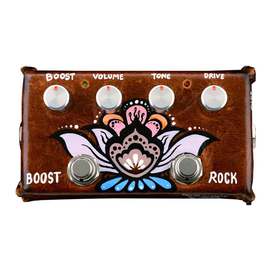 ZVEX - '59 Sound — A083, Hand Painted Boost/Overdrive Pedal