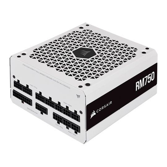Corsair RM White Series 750W 80+ Gold Power Supply : image 1
