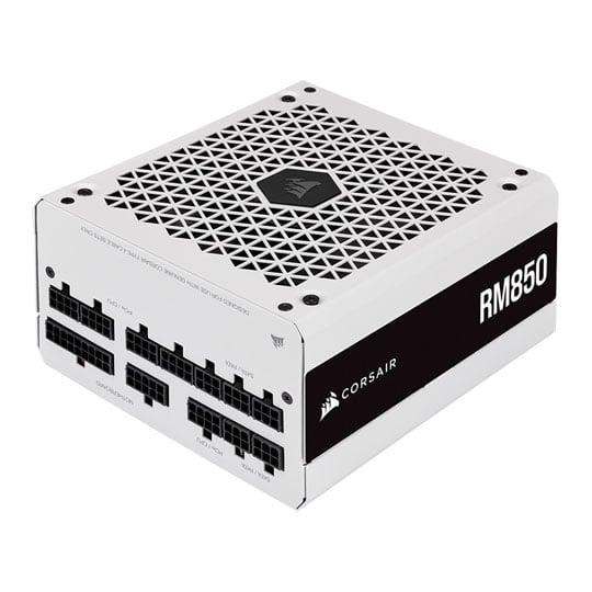 Corsair RM White Series 850W Full Modular 80+ Gold Power Supply
