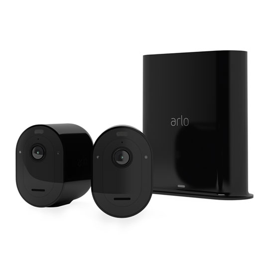 Arlo Pro 3 2K 2 Camera Kit Black