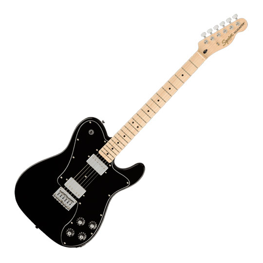 Squier - Affinity Tele Deluxe - Black LN118023 - 0378253506 | SCAN UK