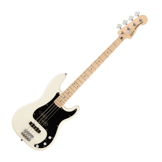 Squier - Affinity Series Precision Bass PJ, Maple Neck - Olympic White