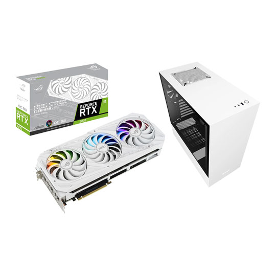 ROG STRIX RTX3070 WHITE V2 美品 動作確認済み ROG STRIX