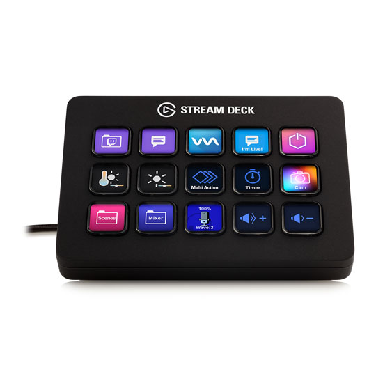 Elgato Stream Deck 15 Key MK2 Customisable LCD Content Creation Controller : image 2