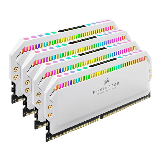 Corsair DOMINATOR Platinum RGB White 32GB 3200MHz DDR4 Memory Kit : image 3