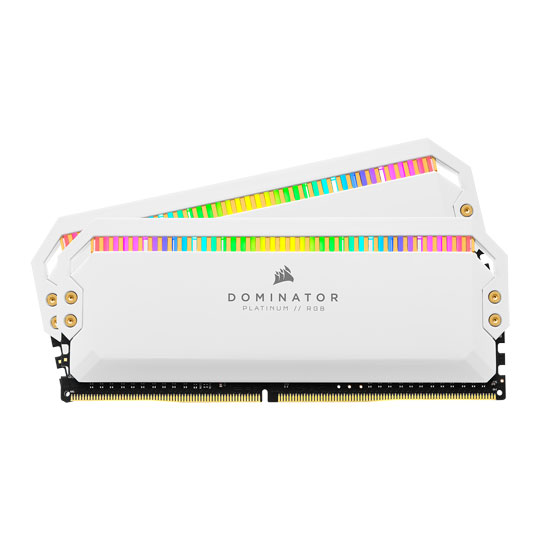 Corsair DOMINATOR Platinum RGB White 16GB 3200MHz DDR4 Memory Kit : image 2