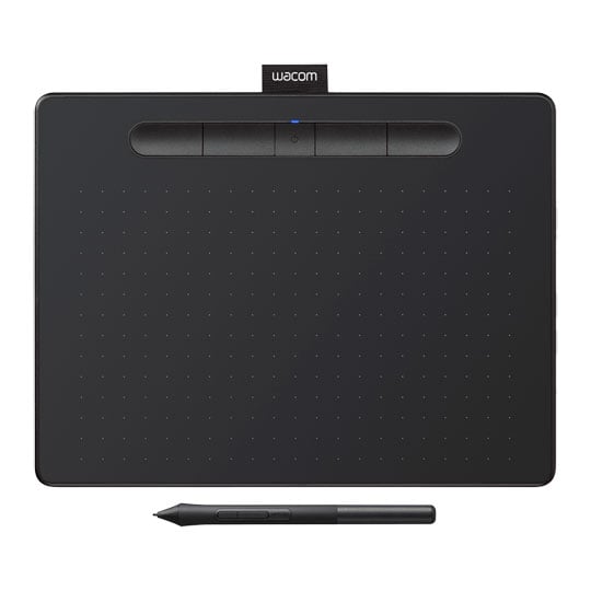 Wacom Intuos Medium Bluetooth Graphics Tablet inc Pen 4K USB - Black