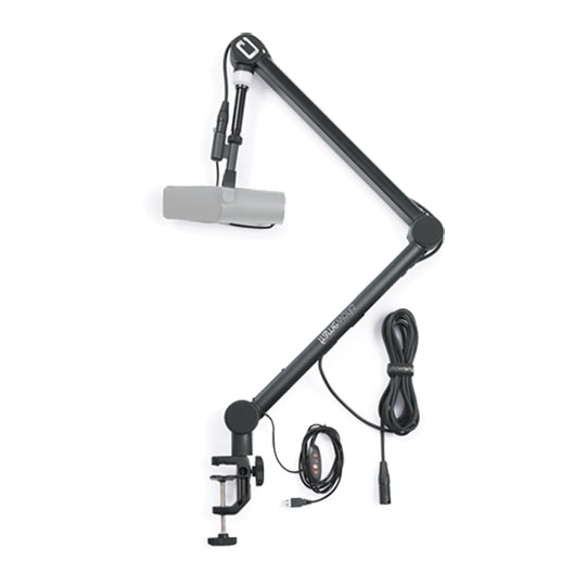 Frameworks - Professional Broadcast Boom Mic Stand W/ Led Light
