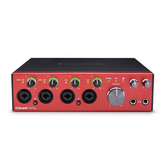 Focusrite - Clarett+ 4Pre USB-C Audio Interface