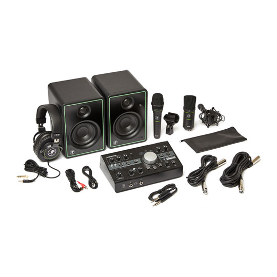 (B-Stock) Mackie - 'Studio Bundle' Monitors, Monitor Controller/Interface, 2xMics  - No B