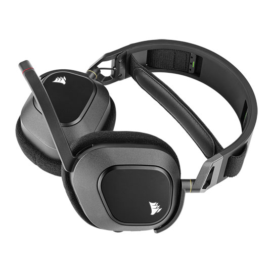 Corsair HS80 7.1 Carbon Wireless RGB Gaming Headset : image 3