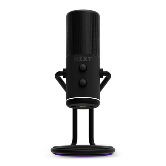 NZXT Capsule Cardioid USB Gaming/Streaming Microphone- Black