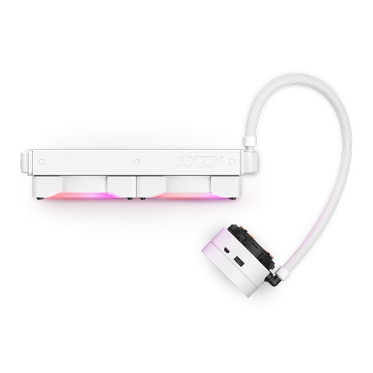NZXT Kraken X53 RGB White All In One 240mm Intel/AMD CPU Water Cooler : image 3