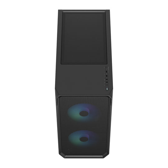 Fractal Design Focus 2 RGB Black Mid Tower Tempered Glass PC Case : image 3