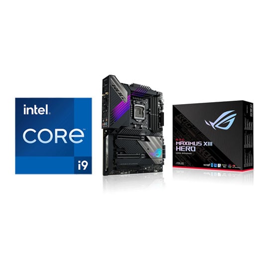 Intel Core i9 11900K OEM Processor with Asus Maximus VIII Hero ...