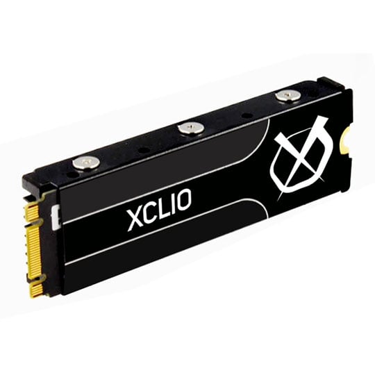 Xclio M.2 PRO Heat Sink Cooling Kit with Thermal Pads PC and PS5 Black : image 1