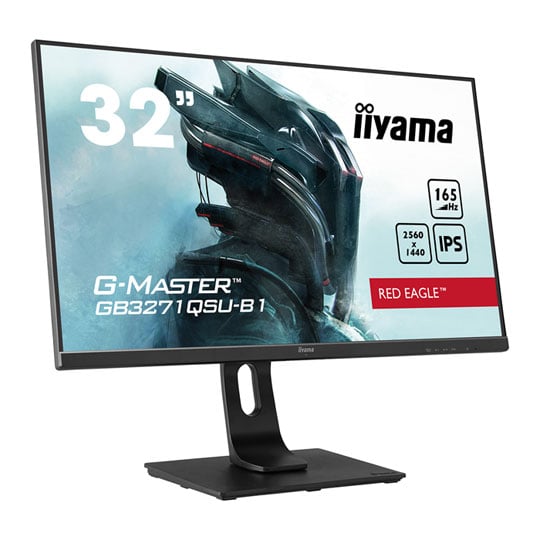iiyama 32" GB3271QSU-B1 WQHD FreeSync Premium IPS Monitor