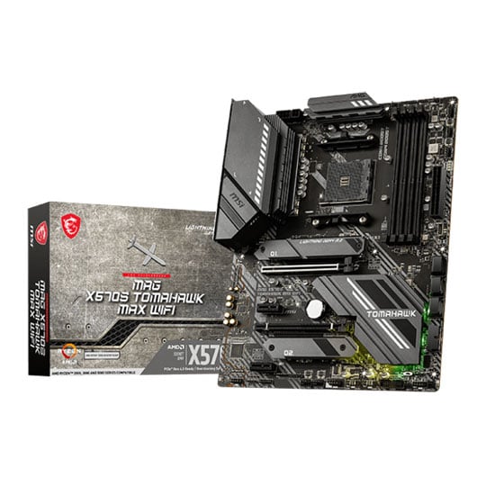 MSI MAG X570S TOMAHAWK MAX WIFI AM4 PCIe 4.0 ATX Motherboard