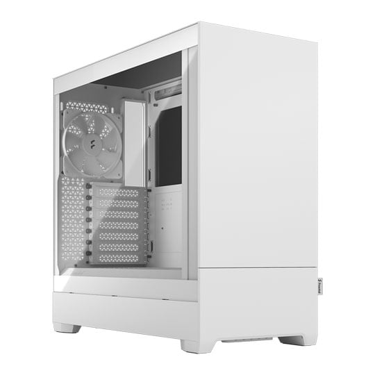 Fractal Pop Silent White Mid Tower Tempered Glass PC Case