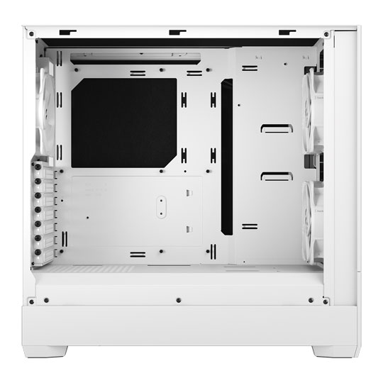 Fractal Pop Silent White Mid Tower Tempered Glass PC Case