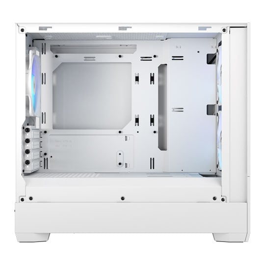 Fractal Pop Mini Air RGB White MicroATX Tempered Glass PC Case
