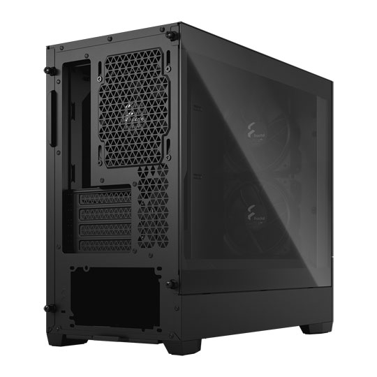 Fractal Pop Mini Silent micro-ATX Tempered Glass Case Black : image 4