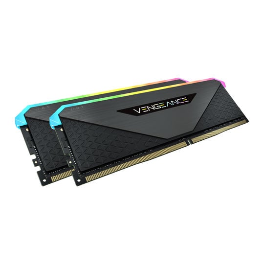 Corsair Vengeance RGB RT Gunmetal 16GB 3600MHz DDR4 Memory Kit : image 3