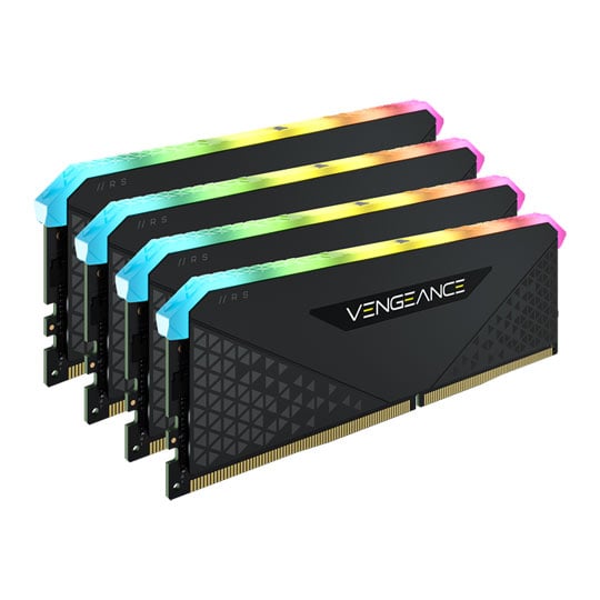 Corsair Vengeance RGB RS Black 32GB 3200MHz DDR4 Memory Kit : image 1