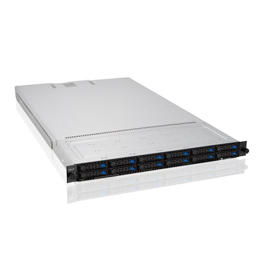 ASUS RS700-E1 Intel 3rd Gen Xeon Ice Lake 1U 12 Bay Barebone Server (1600W PSU) : image 3