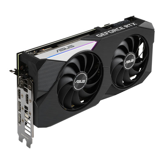ASUS NVIDIA GeForce RTX 3070 8GB Dual V2 OC Ampere Graphics Card : image 3