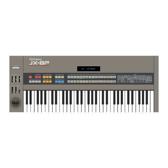 Roland Cloud - JX-8P Model Expansion JX-8P (for ZENOLOGY) - Digital Download