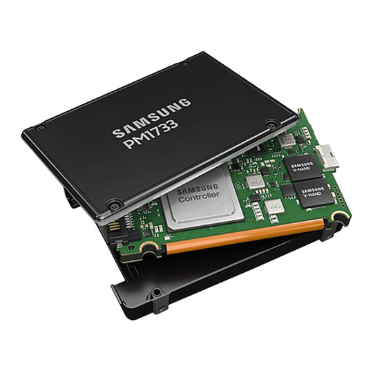 Samsung PM1733 Enterprise U.2 2.5" NVMe SSD : image 2
