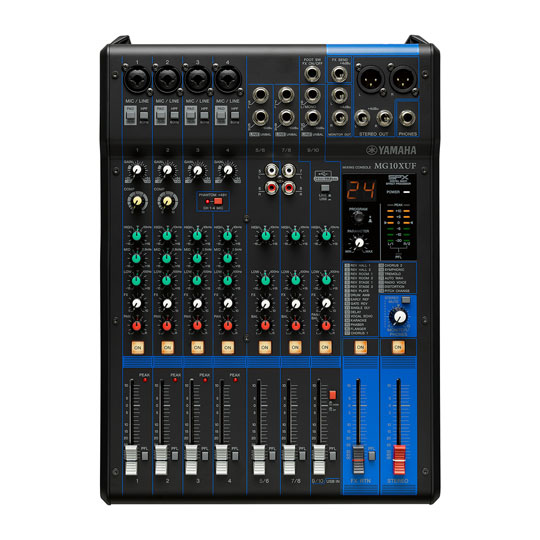 Yamaha - MG10XUF 10 Channel Mixing Console