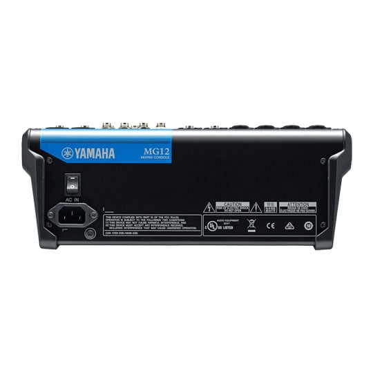 Yamaha - 'MG12' 12-Channel Mixer : image 3